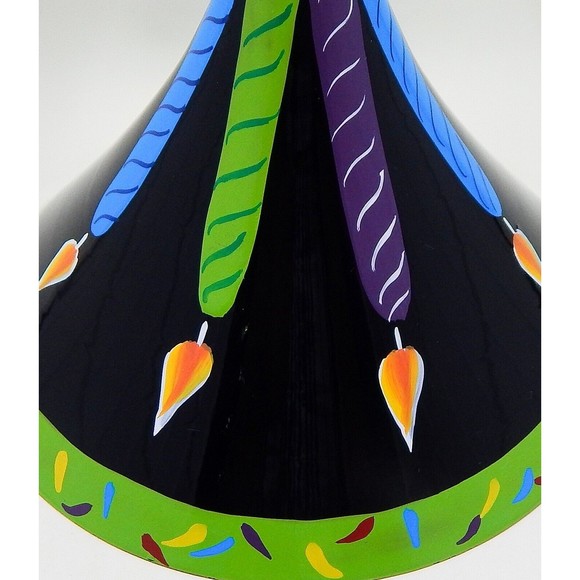 Lolita Collection 50 and Fabulous Hand-Painted Martini Glass Birthday Cocktail - Picture 6 of 12